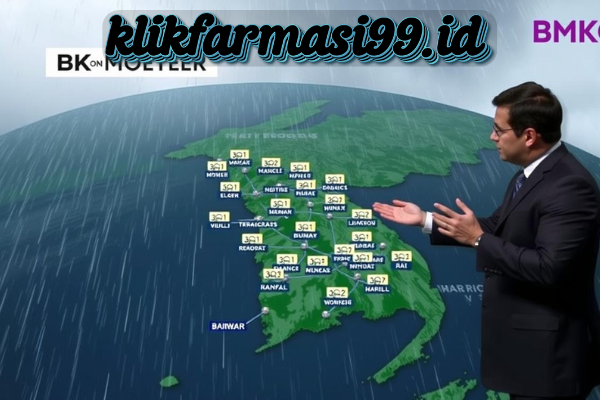 BMKG prakirakan sebagian besar wilayah diguyur hujan pada Senin